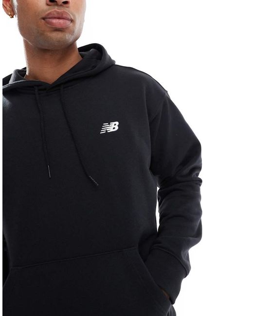 New Balance Black Sport Essentials French Terry Hoodie for men