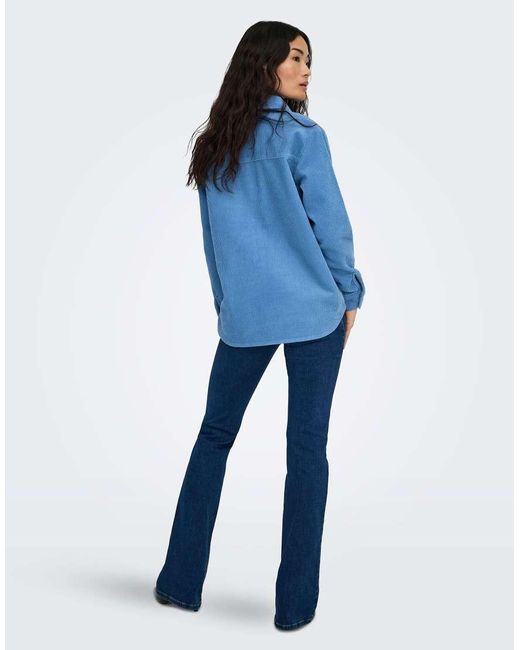 ONLY Shacket in het Blue