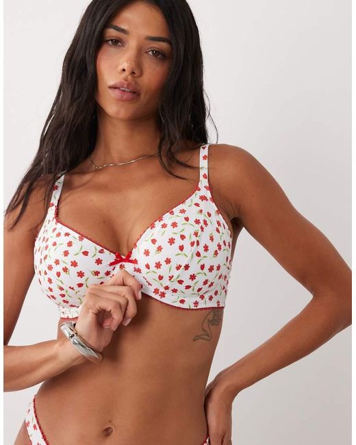 Peek & Beau Brown Underwire Bikini Top