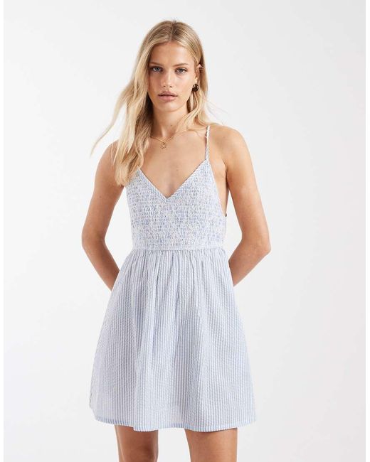 Aray White Mini Beach Dress