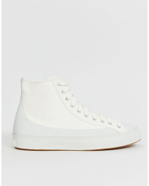 converse chuck taylor sasha vintage white sneakers