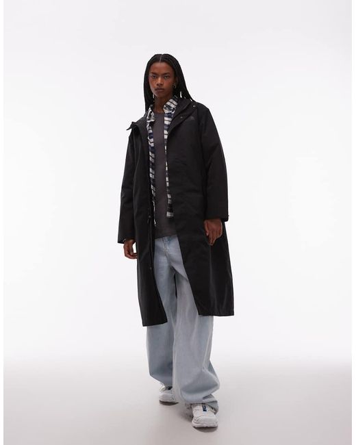 The North Face Black Nukabira Rain Shell Parka Jacket