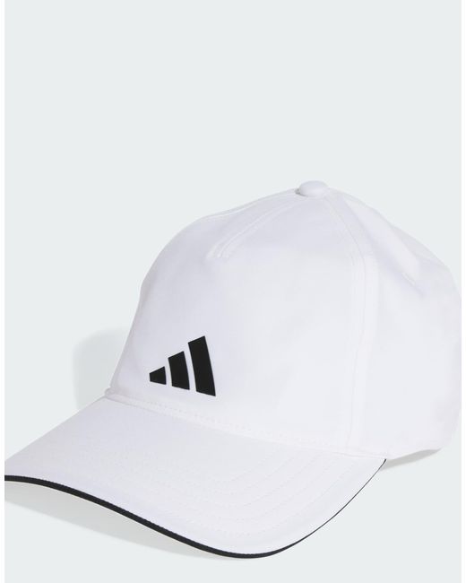 Adidas Originals White – aeroready – baseball-kappe