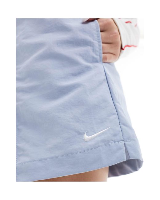 Nike Blue Woven Shorts