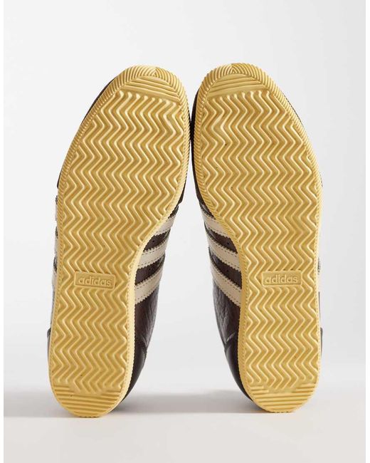 Adidas Originals Brown Japan Trainers With Crochet Tounge for men