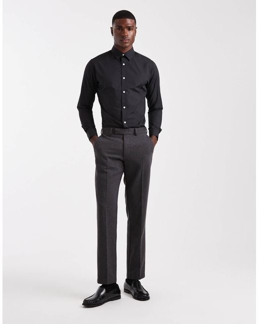 JJ Rebel – elegantes hemd in Blue für Herren