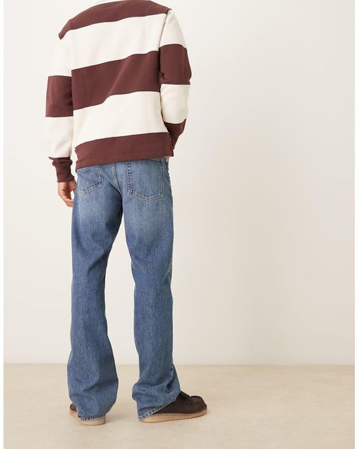 ARKET Blue Canyon Straight Leg Jeans for men