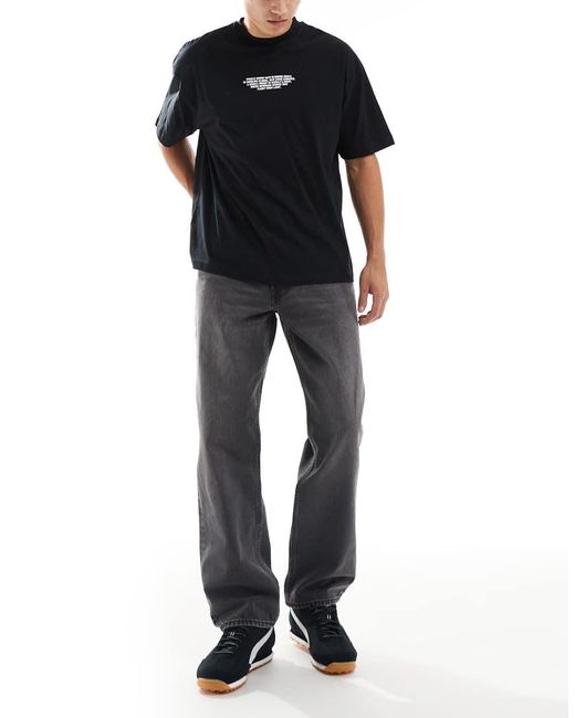 Lee Jeans Asher in het Black voor heren