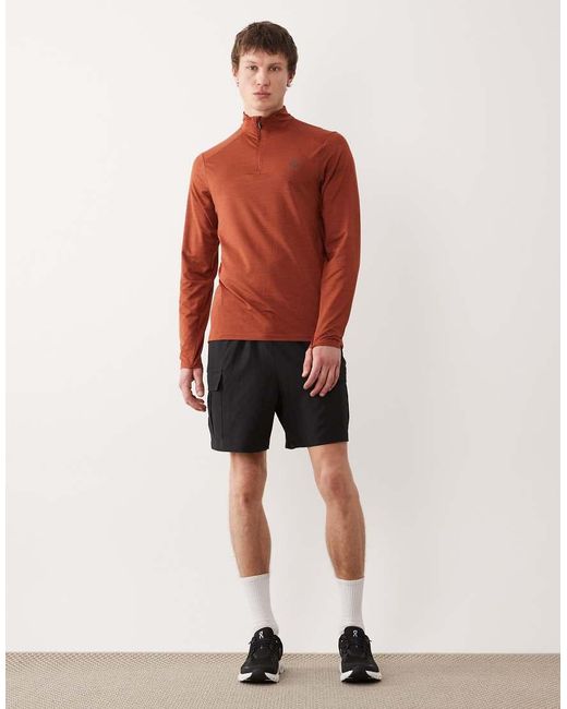 Dare 2b Red Reflective Quick-Dry Power Up Iv Jersey T-Shirt for men