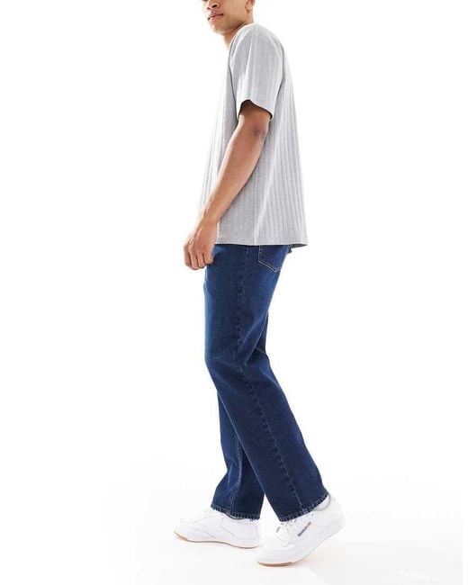 ASOS Blue Straight Jean for men