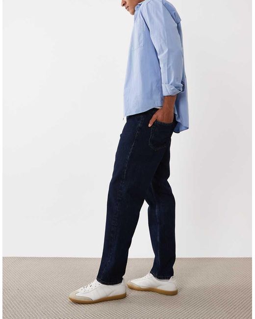 Mango Natural Bob 100% Cotton Straight Leg Jeans for men