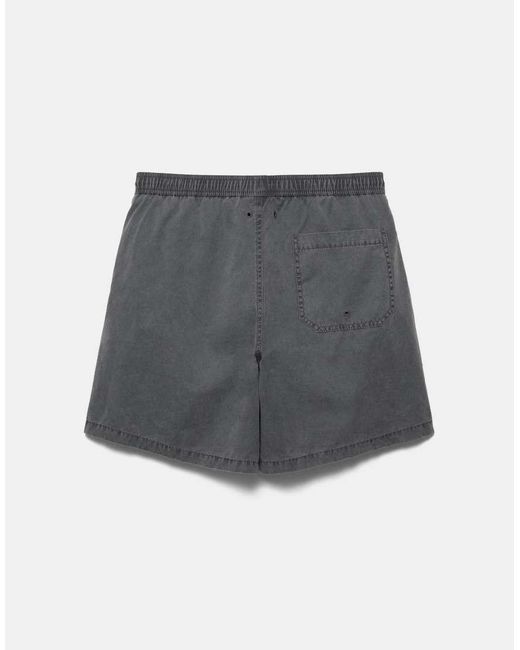 Pull&Bear Blue Stwd Board Shorts for men