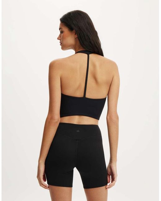 Cotton On Black Ultra Soft T-Bar Tank