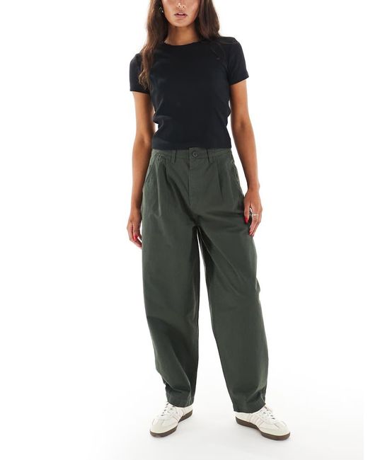 Santa Cruz Green Wide Leg Balloon Trousers