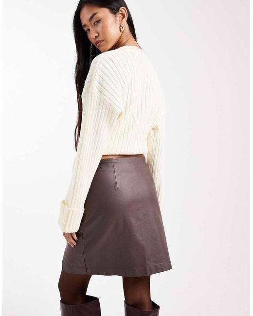 Minigonna di Object in Brown
