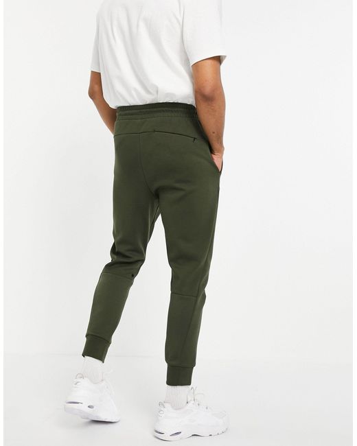 puma sweatpants green