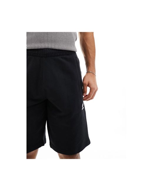 Pantalones cortos s básicos con trébol trefoil essentials Adidas Originals de hombre de color Black