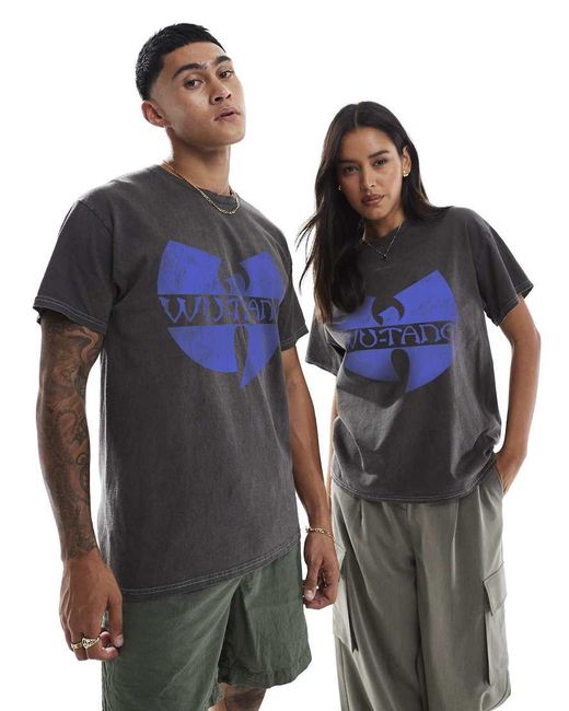 PRNT Gray X Wu-Tang Clan Clan Relaxed Fit T-Shirt