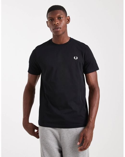 Fred Perry Blue Bold Logo T-shirt for men