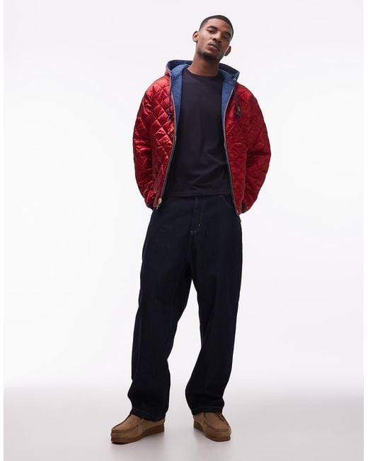 Carhartt Red Og Active 50th Anniversary Edition Reversible Jacket for men