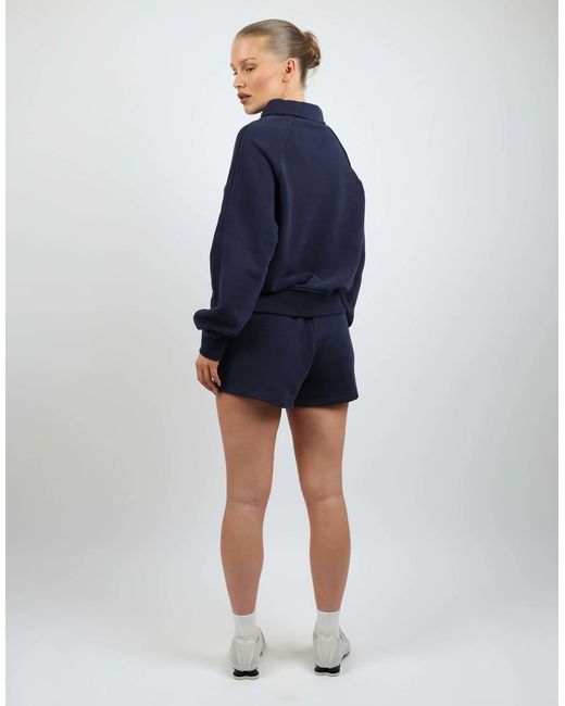 SIMMI Green Embroidered Polo Sweatshirt