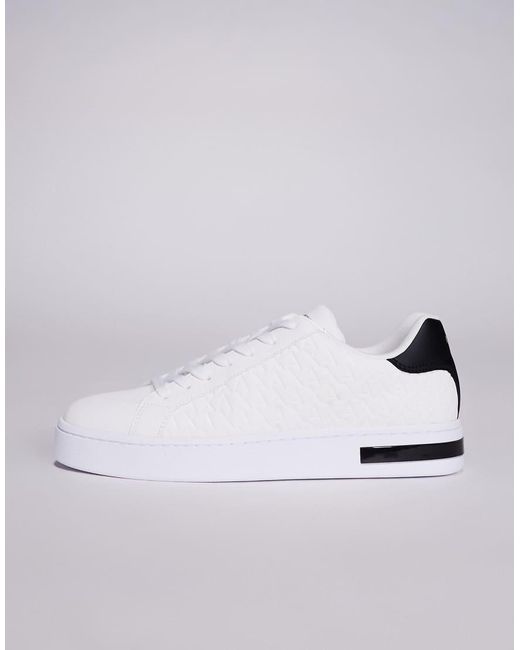 ARMANI EXCHANGE Black Trainers for men