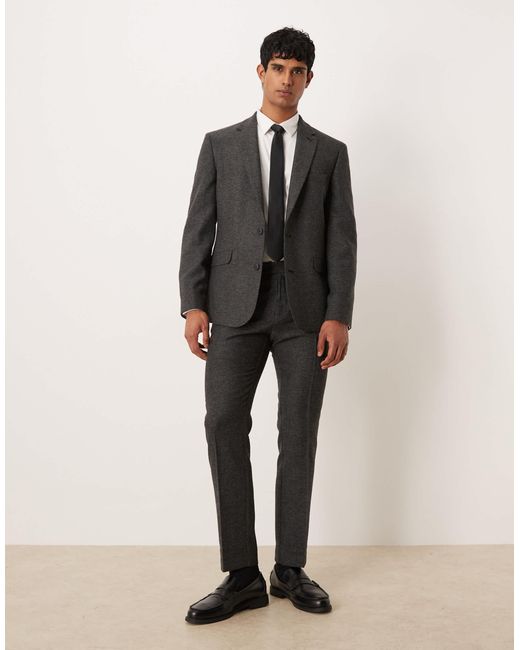 Veste ASOS pour homme en coloris Gray