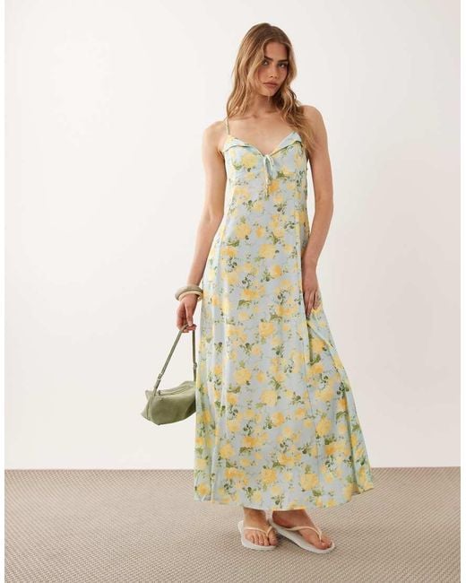 Miss Selfridge Natural Summer Cami Maxi Dress