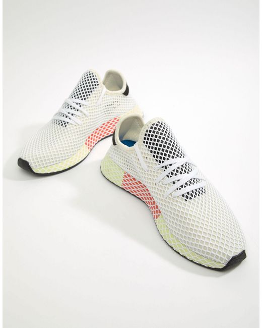 adidas Originals Deerupt Runner Trainers In White Cq2629 for Men | Lyst  Canada