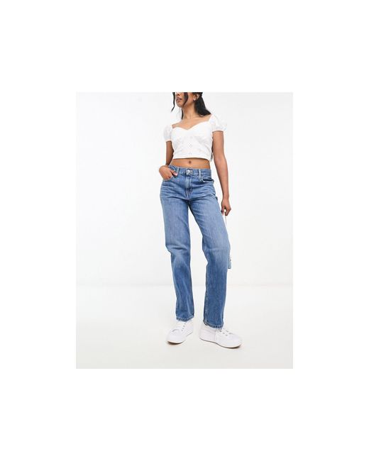 Levi's Low Pro - Rechte Jeans in het Blue