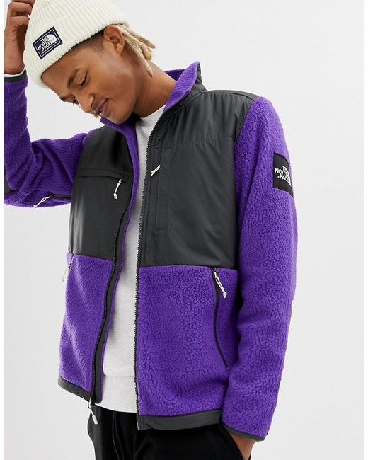 The North Face Denali Fleece In Purple for Men | Lyst