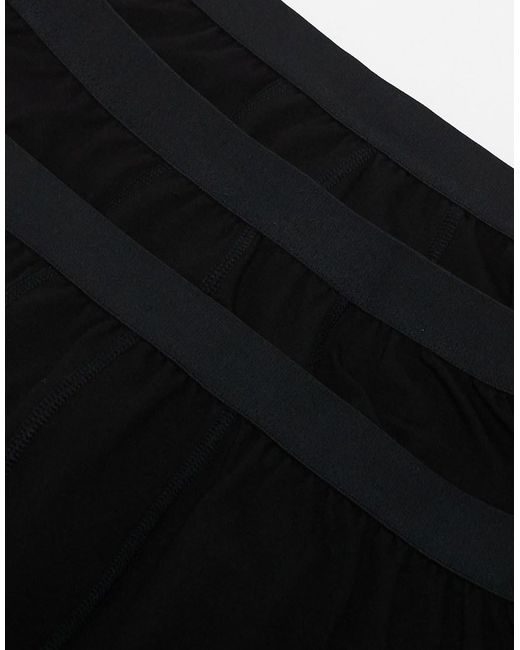 Pack De 3 Calzoncillos Negros De New Look de hombre de color Black