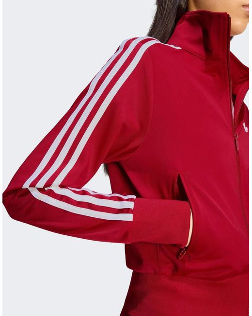 Adidas Originals Red Firebird Classic Track Top