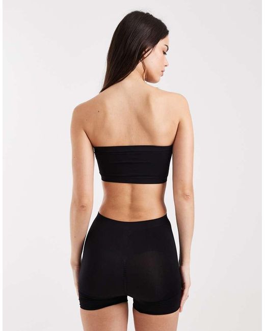 Perfect Secrets Black Medium Shaper Short