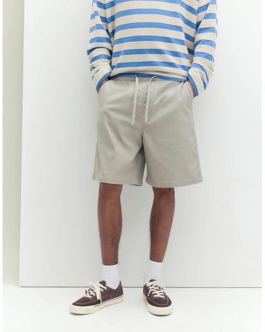 Pull&Bear – bermudashorts in Blue für Herren