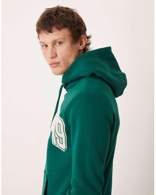 Gant Green Logo Hoodie for men