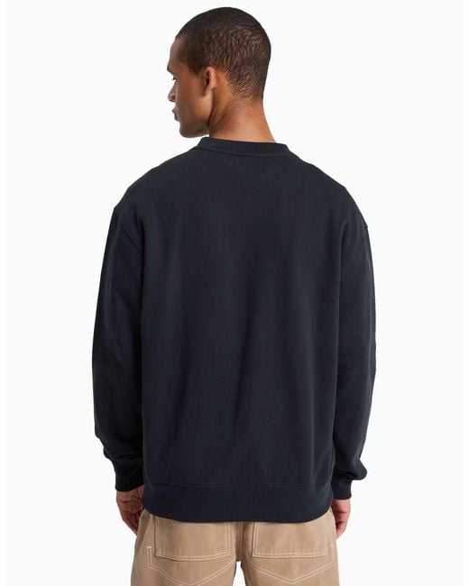 Quiksilver Blue Mercury Trident Sweatshirt for men