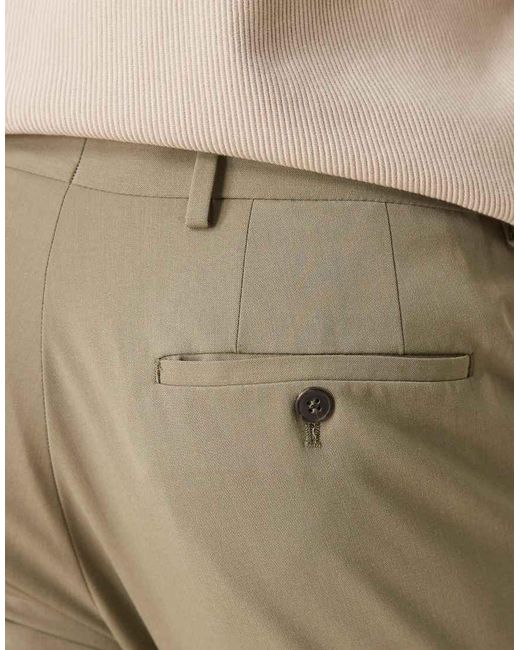 SELECTED Natural Slim Suit Trouser for men