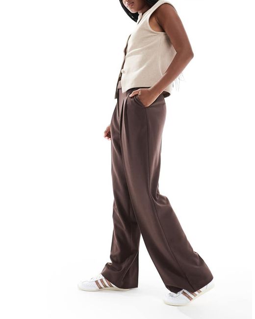 New Look Brown Wide Leg Pants