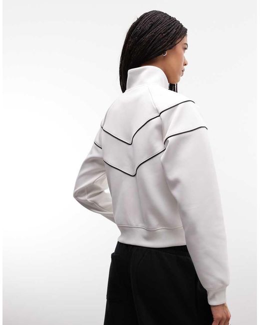 Nike White Windrunner Jacket