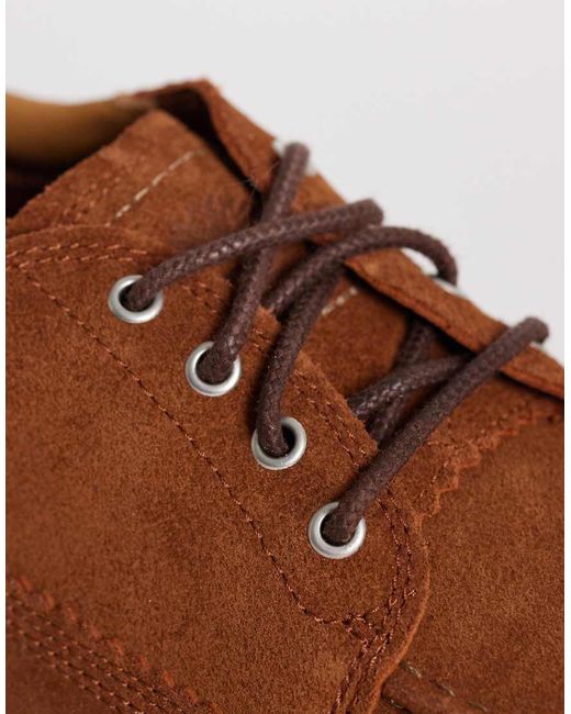 Timberland Brown Britton Mills Lace Up Shoe for men