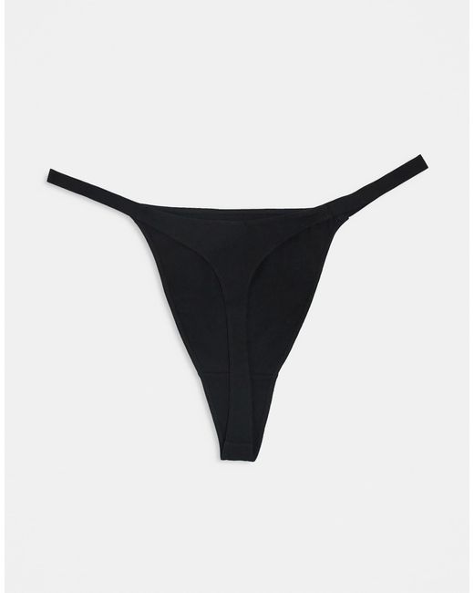 ASOS Black Asos design curve – 3er-pack string-tangas
