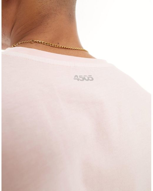 ASOS 4505 – icon – schnelltrocknendes sport-t-shirt in White für Herren