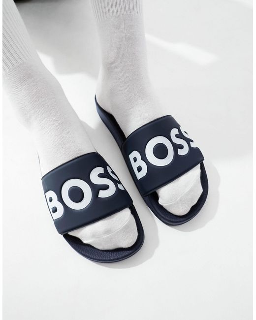 Hugo boss 2024 sliders asos
