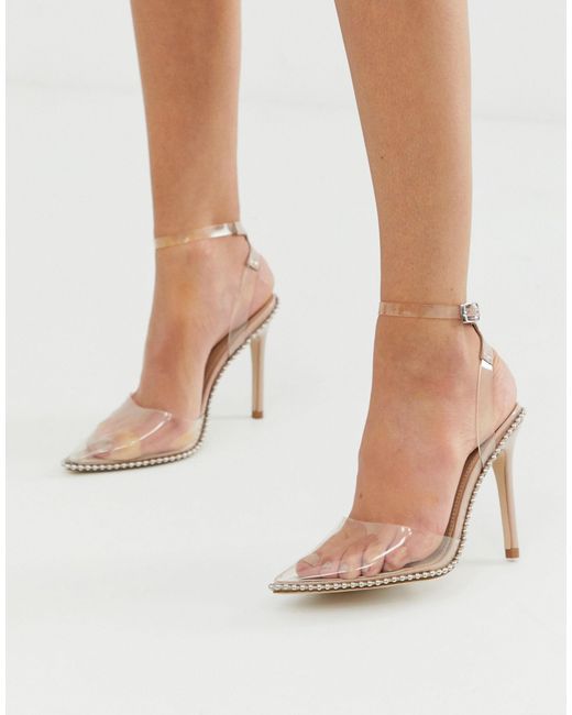 asos beige heels