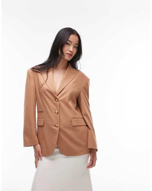 ASOS White Oversized Blazer Co Ord