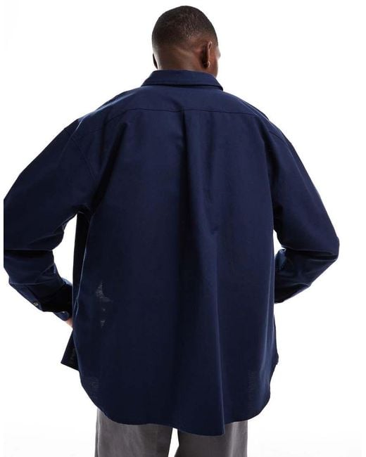 Nike Blue Club Oxford Shirt for men