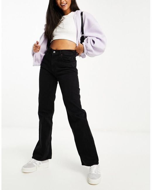 Abercrombie & Fitch Black 90S Relaxed Fit Jeans