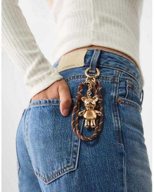 Charm Con Orsetto di Stradivarius in Blue