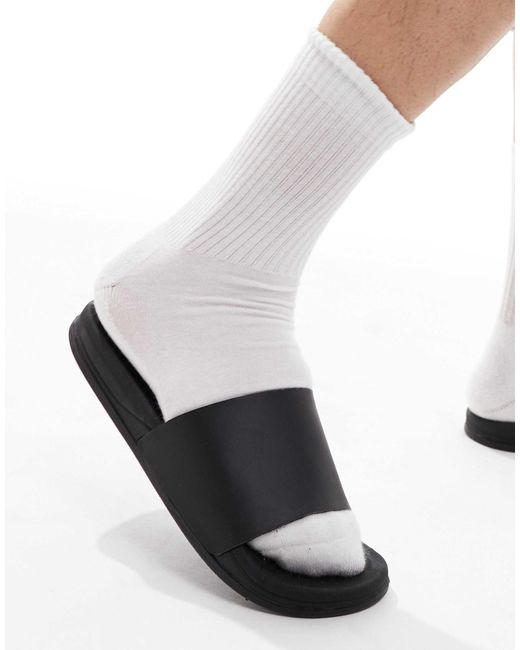 SEQWL White Mamun Sandals With Strap for men
